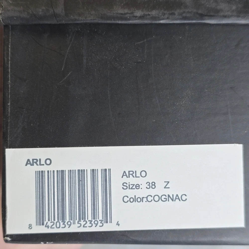 Matiko Arlo Shoes Womens Size 38 Cognac Brown Strappy‎ Heels Sandals Dress